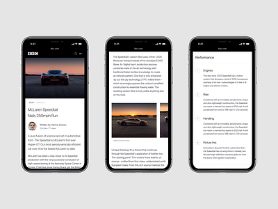 BBC NEWS — redesign concept by Hanna on Dribbble