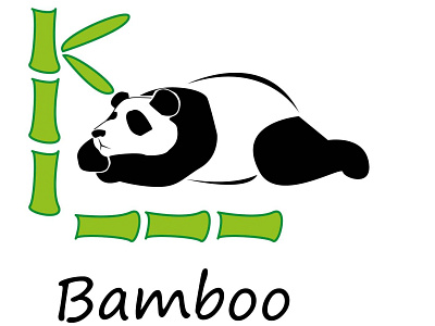 Bamboo #dailylogochallenge bamboo dailylogochallenge design graphicdesign green logo logoconcept logodesigner logoinspirations panda pandabamboo