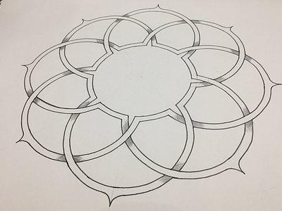 Circular Geometric Mandala