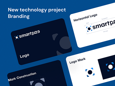 Tech logo branding blue branding design logo logo design pixel logo tech logo