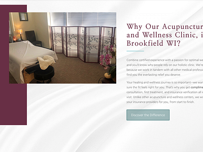 Website design for Precision Healing & Wellness