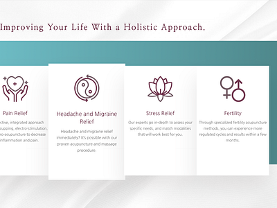 Website design for Precision Healing & Wellness