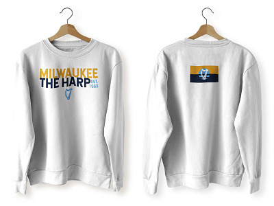 The Harp MKE - Shirt Design Refresh 2021