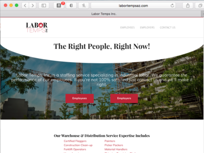 Labor Temps, Inc. Website