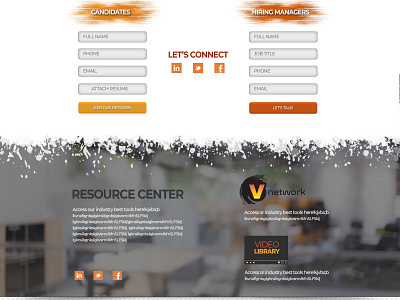 Verticy Homepage Redesign branding design font graphic design layout logo photoshop redesign staffing typography ui web design website