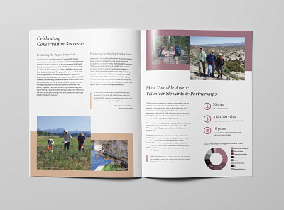 Colorado Parks & Wildlife Annual Report annual report design infographic information design layout design layout exploration layoutdesign print print design typography