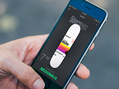 Skateboarding iPhone App