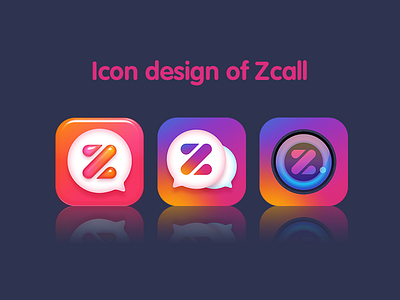 Icon design of Zcall