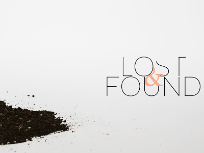 Lost & Found branding design icon illustration lettering logo typography web website