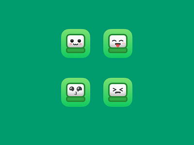 Green mascot identity illustration logo mascot