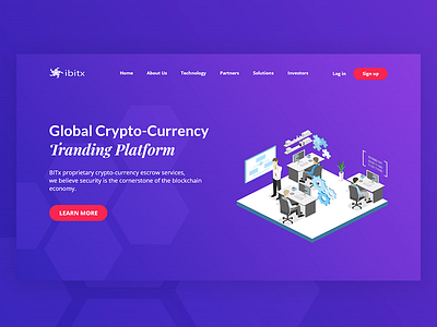 Crypto Currency website redesign crypto currency design europe lading page latvia redesign riga uidesign website