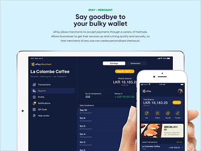 ePay Merchant app