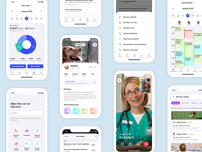 PetLink - Pet health mobile app design