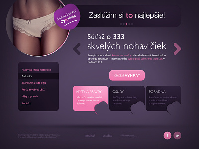 cytologia campaign dark hearth layout violet web