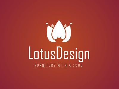 Lotus design headline logo lotus slogan