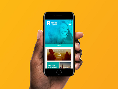 Rooms Planet Responsive Website