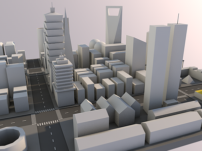Rough City Model for Our Game Jam Project