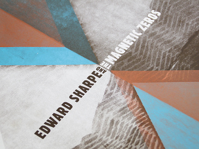 Esmz Rural Rooster Detail 3 color edward sharpe gig poster magnetic zeros poster screen printed show poster