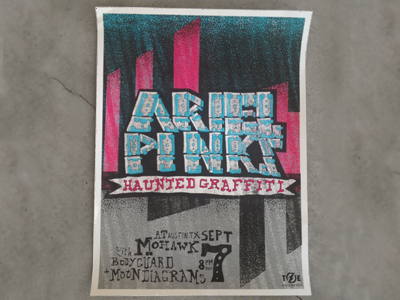 Ariel Pink's Haunted Graffiti Full Scren Print Poster