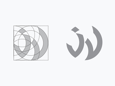 Logo "JN" and Line Guide bold branding clean design futur futuristic graphic design initial letter logo luxury modern monogram