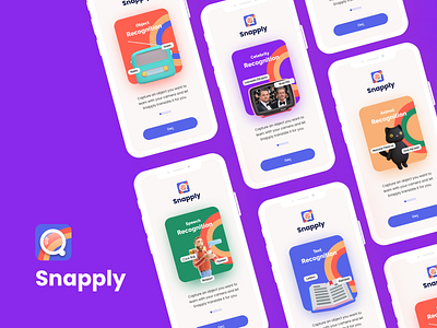 snapply app appl branding design flat illustration logo minimal ui ux vector