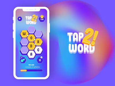 Tap word 2 app branding design game graphic design illustration logo mobile mobile game ui