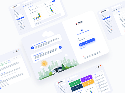 Yepas, user panel design app branding design product ui