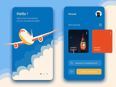 Travel App @ @travel application design illustration interaction minimalist sketchapp uiux webdesign