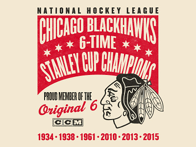 Blackhawks: Original 6 Champs 1930s blackhawks ccm chicago chicago blackhawks hockey nhl original 6 stanley cup tom philibeck vintage