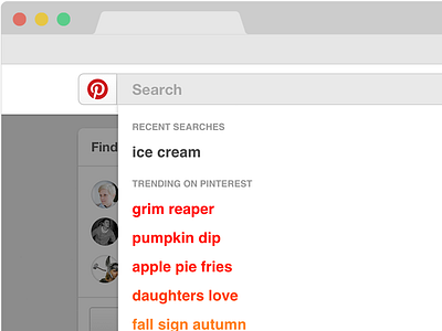 Pinterest typeahead