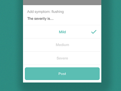 TecTrack: Add symptom