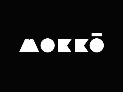 Mokkō brand identity branding design furniture identity illustrator logo logo design logomark mokko wooden