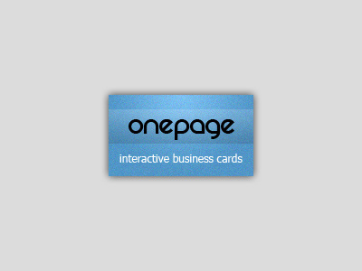 OnePage Ad
