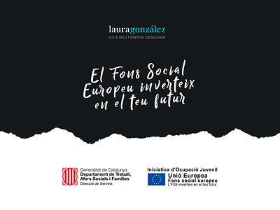 Fons Social Europeu autònoms catalunya disseny emprenedora european europeu fons futur generalitat inverteix juvenile ocupació social subvencio unió