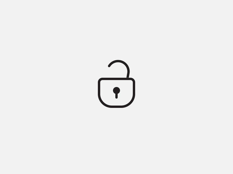 Lock Unlock Animation after effects animation gif icon lock locking secure security unlock vector