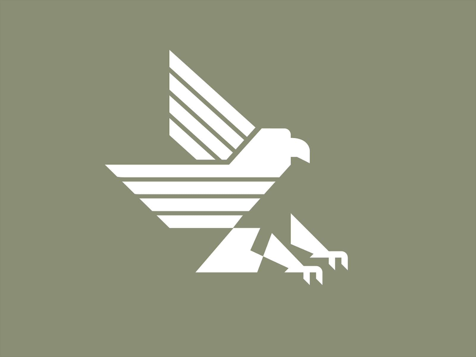 Vets in Tech Logo beak bird branding cursor eagle illustrator logo logos military mouse negative space patriotic talons tech vector veterans wings