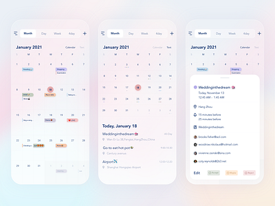 Tiny Calendar Redesign