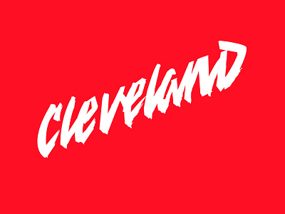 Born & Raised cleveland hand drawn handdrawn illustration lettering letters logo script type typography