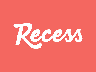 Recess Lettering