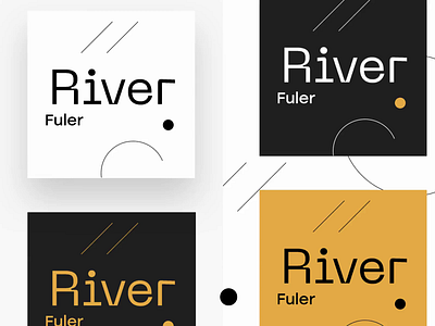 river acc branding design figma logo