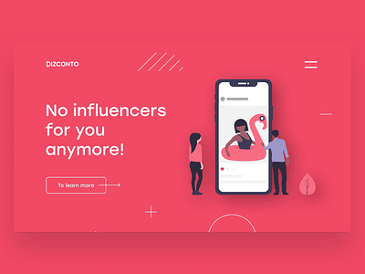 dizconto-dynamic animation design digital agency figma illustration interaction design interaction designer interactive interface landing ui ui ux vector