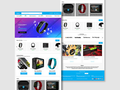 Noise Web Layout design ui ux web