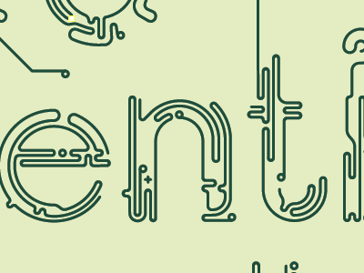 Sneak peek - Editorial commission editorial graphic green illustrative typography vector will scobie
