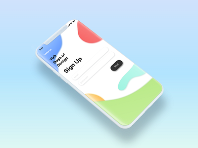 Daily UI 001 / Sign Up