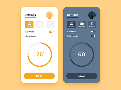 Daily UI 007 / Settings