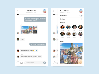 Daily UI 013 / Direct Messaging