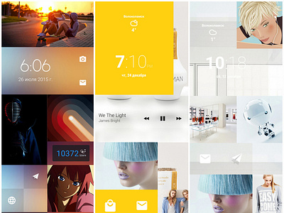 Themes for android WP launcher / Launcher 8