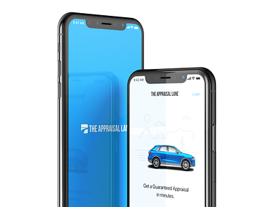 The Appraisal Lane App app app concept auto car cars line art vector