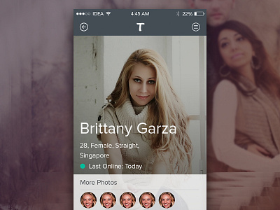 Dating App - User Profile