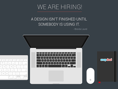 Join Our Team app design hiring jobs mobile snapdeal team ui ui designer ux web